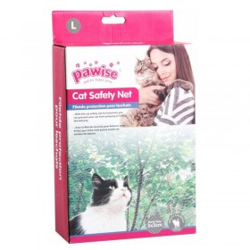 Pawise Δίχτυ Γάτας Μπαλκονιού Διάφανο 2x1.5m