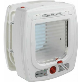 Rac Swing Microchip Πόρτα Σκύλου &amp Γάτας White