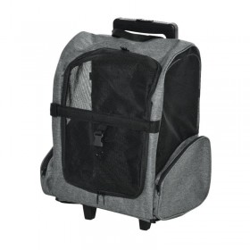 Pawhut Τρόλεϊ Σακίδιο Πλάτης Μεταφοράς Σκύλου 42x55x25cm