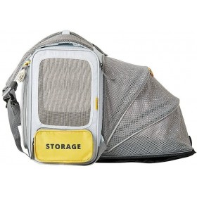 Petkit Breezy X Zone Σακίδιο Πλάτης Μεταφοράς Σκύλου Γκρι 35x43x27cm