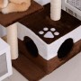 Pawhut Δέντρο Γάτας - Ονυχοδρόμιο 45x70x33cm