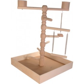 Trixie Ξύλινο Πάρκο για Παπαγάλους από Φυσικά Υλικά 41x55x41cm