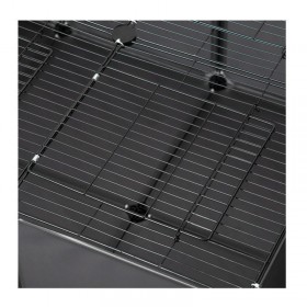 Pawhut Πολυμορφικό Κλουβί - Πάρκο Τρωκτικών Γκρι 105x70x45cm Pawhut Πολυμορφικό Κλουβί - Πάρκο Τρωκτικών Γκρι 105x70x45cm