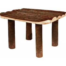 Trixie Καταφύγιο με Πλατφόρμα από Φυσικό Ξύλο 30x22x25cm