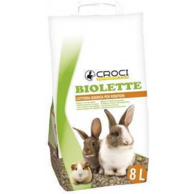 Croci Biolette Pellet για Κλουβί Τρωκτικών 8lt