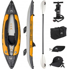 Aqua Marina Memba 15680 Φουσκωτό Kayak Θαλάσσης 1 Ατόμου Πορτοκαλί
