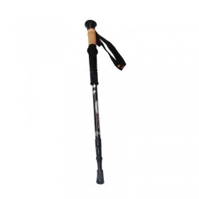 050014 Τηλεσκοπικό Μπατόν Ορειβασίας Αλουμινίου 1τμχ Ασημί