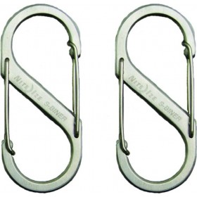 Niteize S-Biner Βοηθητικά Καραμπίνερ 2τμχΚωδικός: SB1-2PK-11 