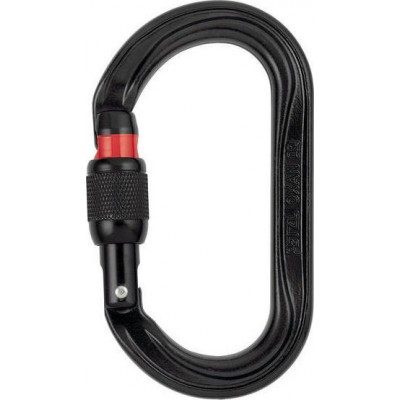 Petzl Oxan Screw Lock Black New / Μαύρο / M72A SLN