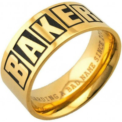 Baker Brand Logo Gold Ring Lrg Δαχτυλίδι Skate - Σκούρο Κίτρινο 03950018-GOLD