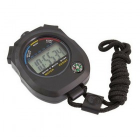 AG356 Αθλητικό Ψηφιακό Χρονόμετρο Χειρός με Πυξίδα