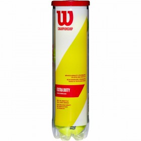Wilson Championship Extra Duty Μπαλάκια Τένις για Τουρνουά 4τμχΚωδικός: WRT110000 