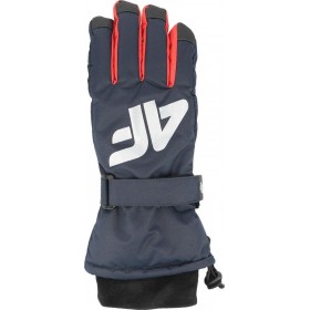 4F HJZ19-JREM001 Παιδικά Γάντια Σκι &amp Snowboard Grey