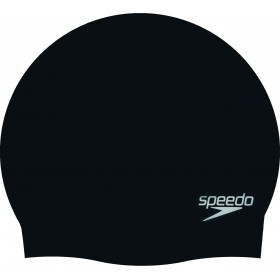 Speedo Plain Moulded Σκουφάκι Κολύμβησης Ενηλίκων από Σιλικόνη ΜαύροΚωδικός: 70984-9097 