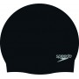 Speedo Plain Moulded Σκουφάκι Κολύμβησης Ενηλίκων από Σιλικόνη ΜαύροΚωδικός: 70984-9097 