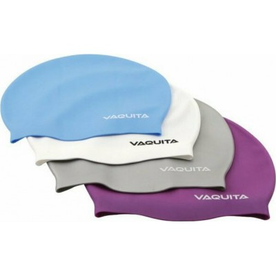 Vaquita 66550 Σκουφάκι Κολύμβησης Ενηλίκων από Σιλικόνη Λευκό