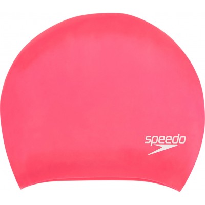 Speedo Long Hair Σκουφάκι Κολύμβησης Ενηλίκων από Σιλικόνη Ροζ για Μακριά ΜαλλιάΚωδικός: 06168-A064U 