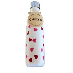 Chilly's Emma Bridgewater Pink Hearts 0.5lt