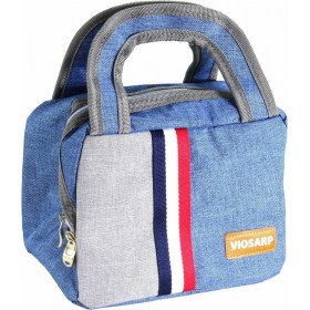Viosarp Τσάντα Ισοθερμική Μπλε/Γκρι 30x17x24cm 5lt