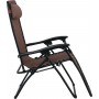 Woodwell Super Relax Ξαπλώστρα-Πολυθρόνα Παραλίας 5 Θέσεων με Μεταλλικό Σκελετό σε Καφέ ΧρώμαΚωδικός: Ε618,1 
