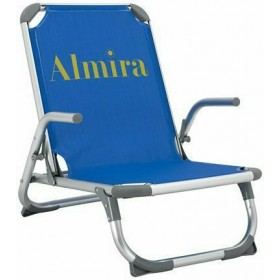 Βαρέως Τύπου Καρεκλάκι Παραλίας με Σκελετό Αλουμινίου σε Μπλε ΧρώμαΚωδικός: HM5053.01 