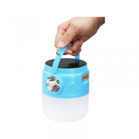 808A Φανάρι Led Ηλιακό με Φακό