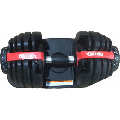 Viking Iron Flex Reloaded V-2 Αλτήρας 1x 24kg Ρυθμιζόμενος με Βάση