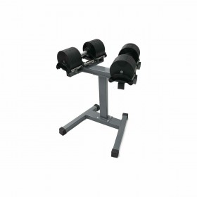 Live Pro Αλτήρες Σετ 2x 32kg Ρυθμιζόμενοι με ΒάσηΚωδικός: B-8006-32 