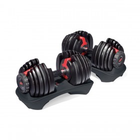 Bowflex Selecttech 552i Αλτήρες Σετ 2x 24kg Ρυθμιζόμενοι με Βάση