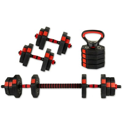 EB-Fit Αλτήρες Σετ με Μπάρα Συνολικού Βάρους 15kgΚωδικός: 1039190 