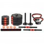 EB-Fit Αλτήρες Σετ με Μπάρα Συνολικού Βάρους 15kgΚωδικός: 1039190 