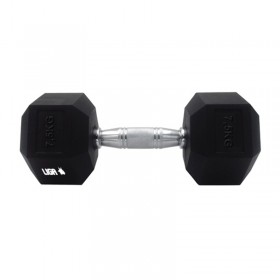 Liga Sport Βαράκι Εξάγωνο Λαστιχένιο 1 x 7.5kg