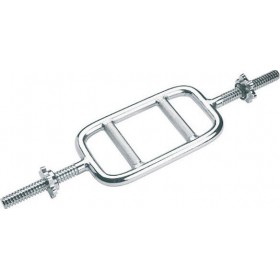 Μπάρα τρικεφάλων βιδωτή με σφιγκτήρες 0.87μ MDS 015