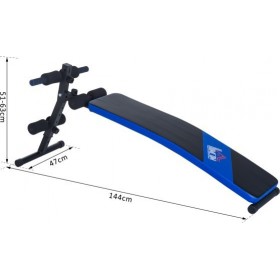 HomCom Ρυθμιζόμενος Πάγκος Γυμναστικής ΚοιλιακώνΚωδικός: A90-142 