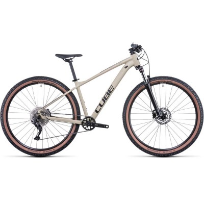 Cube Aim EX 29" 2022 Μπεζ Mountain Bike με Ταχύτητες και Δισκόφρενα