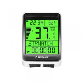 LR Trizand Κοντέρ Ποδηλάτου Ασύρματο Αδιάβροχο με Φωτιζόμενη LCD ΟθόνηΚωδικός: 18663 
