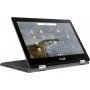 Asus Chromebook Flip C214MA-BU0475 11.6" (Celeron Dual Core-N4020/4GB/64GB Flash Storage/Touchscreen/Chrome OS) (GR Keyboard)