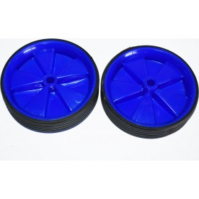 Βoηθητικές ρόδες Μπλε χωρίς μπράτσο για ποδήλατα 12 έως 16 ίντσες