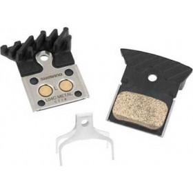 Shimano L04C Y8N398040 Τακάκια για Δισκόφρενο Ποδηλάτου Metal W/Fin