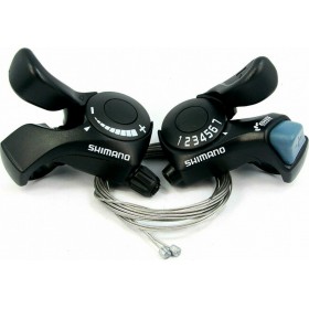 Shimano SL-TX30 Σετ Λεβιέδες Ταχυτήτων Ποδηλάτου Tourney 3 x 7SPΚωδικός: ESLTX30P7FAT 