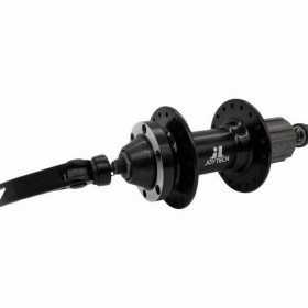ΚΕΝΤΡΟ ΟΠΙΣΘΙΟ NOVATEC ΓΙΑ ΔΙΣΚΟΦΡΕΝΟ 36H 135mm ΜΕ QR ΓΙΑ SHIMANO ΜΑΥΡΟ 325275 326441, (GTS)