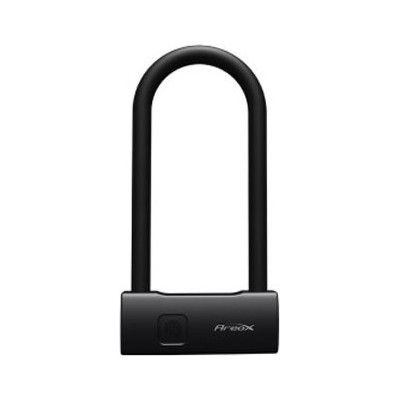 Xiaomi AreoX U8 Smart Fingerprint U-lock Long Κλειδαριά Ποδηλάτου Πέταλο με Κλειδί Μαύρη
