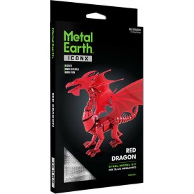 Fascinations Metal Earth Red Dragon Fascinations Metal Earth Red Dragon