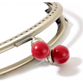 Prym Μεταλλικό Κούμπωμα για Τσάντες &amp Πορτοφολάκια Μπρονζέ 12,5εκ.