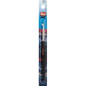 Prym Soft Handle Βελονάκι Πλεξίματος 15cm No 6 Αλουμινίου