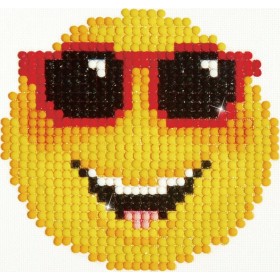 Diamond Dotz Ψηφιδωτό - Smiling FaceΚωδικός: DD1.009  Diamond Dotz Ψηφιδωτό - Smiling FaceΚωδικός: DD1.009