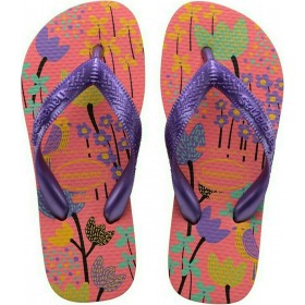 Havaianas Παιδικές Σαγιονάρες Flip Flops για Κορίτσι Μωβ FloresΚωδικός: 4000052-7600 