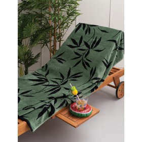 Palamaiki Πετσέτα Θαλάσσης σε Πράσινο χρώμα 160x90cm