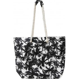 Ankor Υφασμάτινη Τσάντα Θαλάσσης Μαύρη