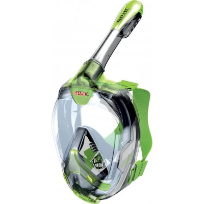 Seac Magica Junior Μάσκα Θαλάσσης Full Face Black/Lime